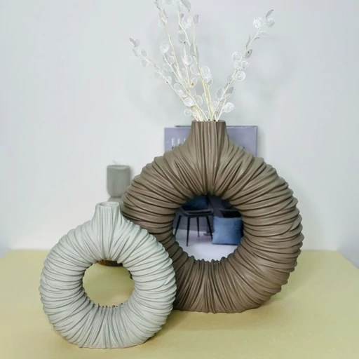 گلدان جفتی چروک