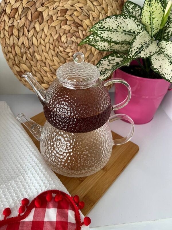 قوری کتری پیرکس برفی